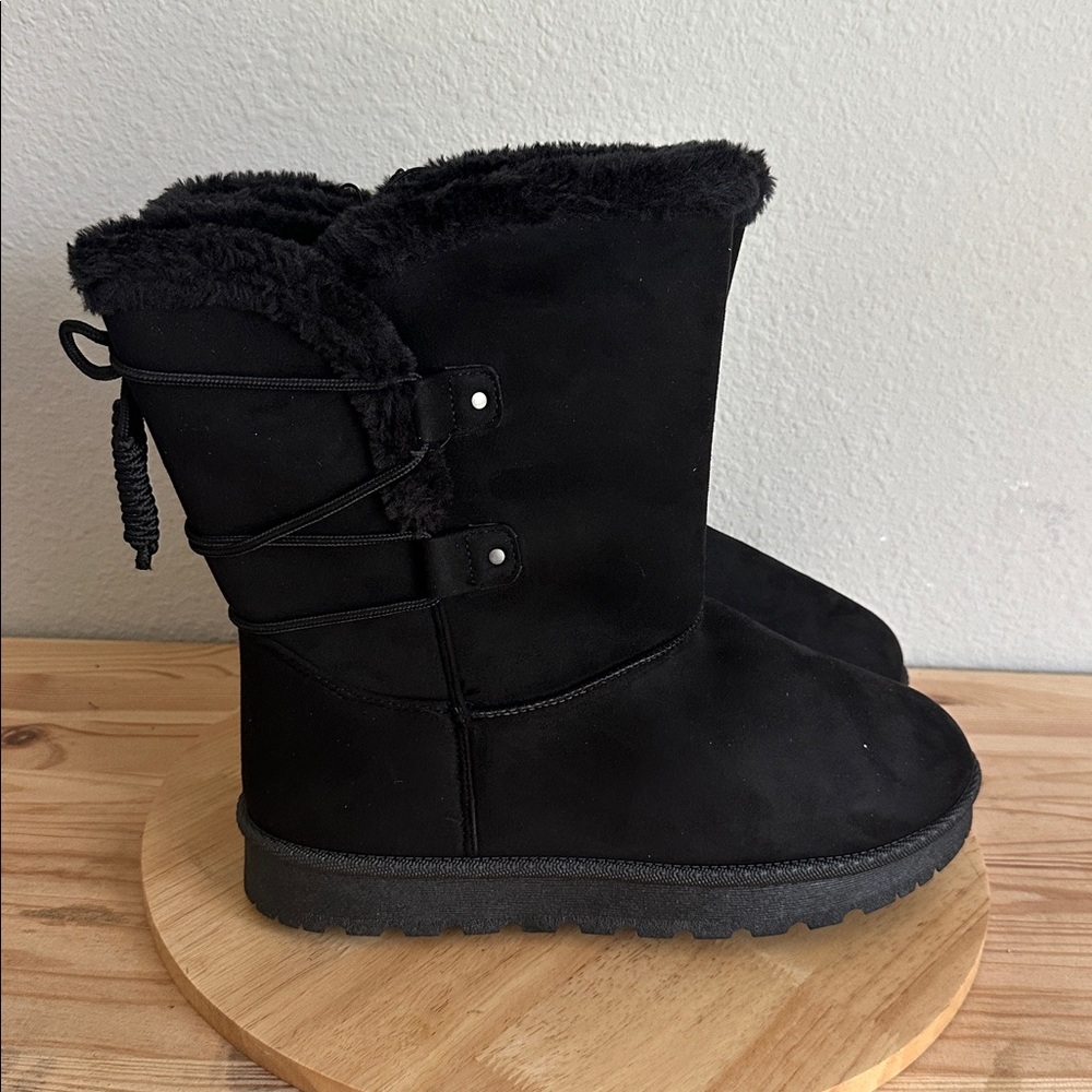 Pop Womens Melodius Flat Heel Winter Boots new